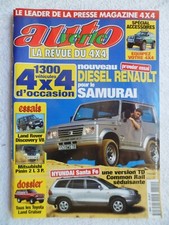 AUTO VERTE 4X4 N°240 05/2001 SAMURAI DISCOVERY V8 PAJERO PININ SANTA FE LEXUS RX