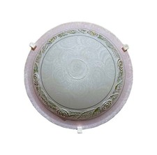 Plafonnier classique verre - classique, en