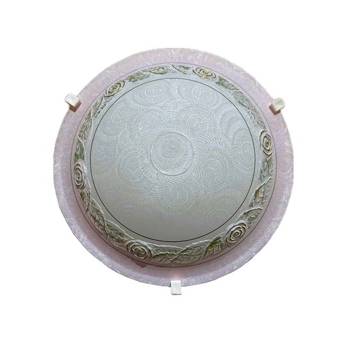 Plafonnier classique verre - plafonnier,