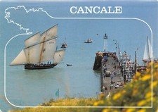 CPM CACALE La bisquine "La Cancalaise" et le port (143671)