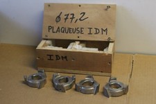 Occasion : Lot de 4 fraises affleurage en 77.2mm pour plaqueuse de chants IDM