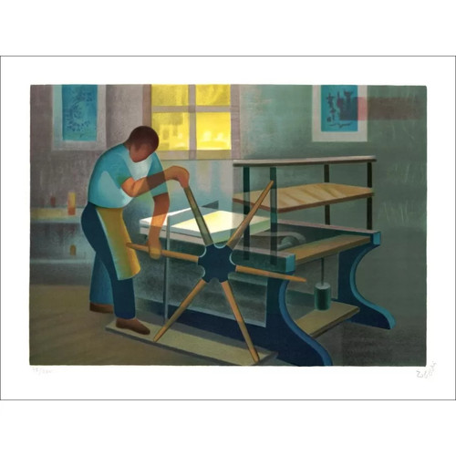 Toffoli louis lithographie - toffoli,