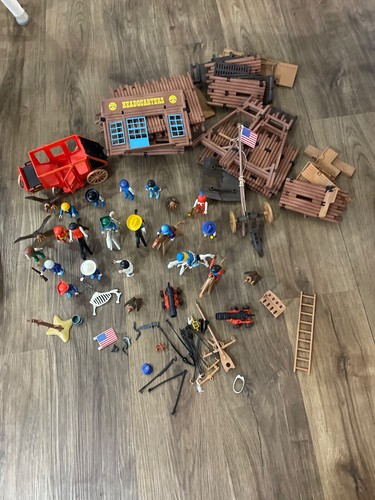 Vintage playmobil figures - figures, and