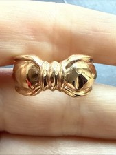 Ancienne Bague Plaquer Or 18k