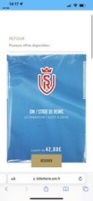 Place OM REIMS Ligue 1 Août