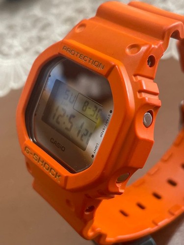 Montre orange casio - orange, g-shock