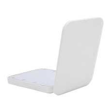 Miroir De Maquillage Compact LED Avec Lumière 2 Côtés Grossissement Portabl