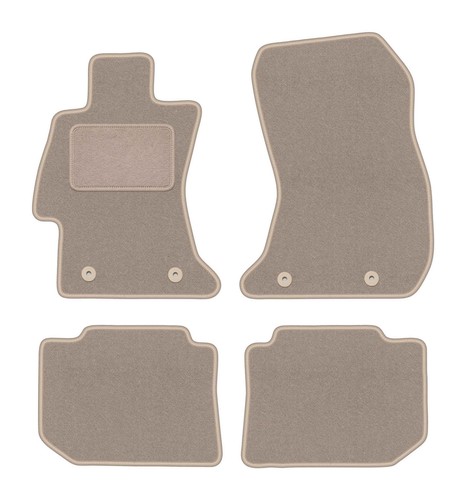 Tapis sol velours beige - velours,