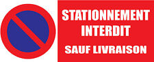 Panneau stationnement interdit