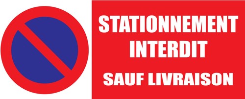 Panneau stationnement interdit
