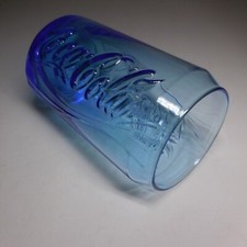 N23.155 verre cristal bleu