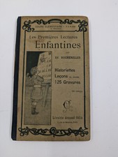 Livre ancien Les Premières Lectures Enfantines (année 1902)