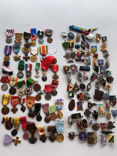 Lot médailles 76 - 43, +76