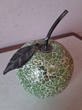 pomme mosaic glass dorée