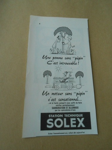 Publicite 1968 station - ,