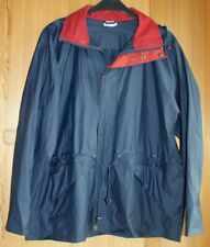 VESTE IMPERMEABLE PVC Taille 46 / 48 Couleur bleu marine manches longues 