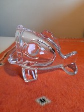 VINTAGE ART VERRE POISSON