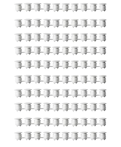 Ikea variera white - white, caps