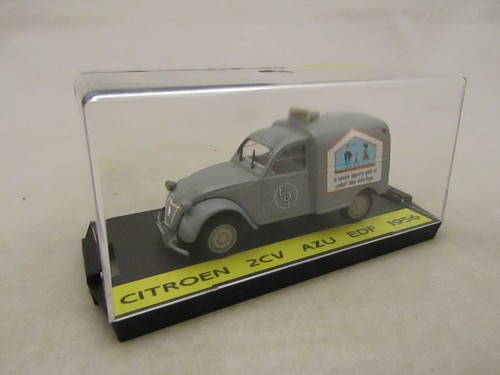 Voiture citroen 2cv azu - 1/43,