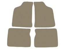 Neuf Tapis de sol pour Renault Clio I 3,5p H/B 1990-1998, Beige foncé ensemble