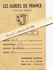 Carte scoutisme les guides - les,