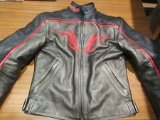 BLOUSON CUIR MOTO FEMME DAINESE TRIBAL T.42