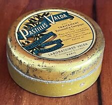 Boite métal Pastilles Valda Début XXe