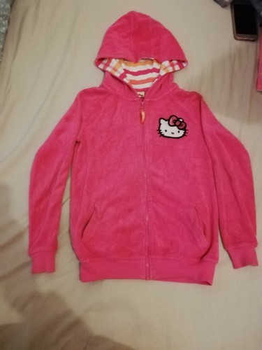 Veste rose fille hello - hello, kity