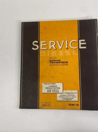 Service diesel camions renault - camions,