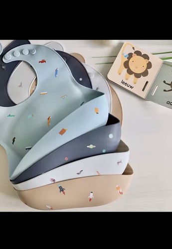 Silicone baby feeding bib - silicone,