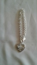 Guess Bracelet Argent 925 Coeur Estampillé