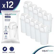 12 AquaFloow Cartouches d'eau pour Carafe filtrante BRITA Classic - remplacement
