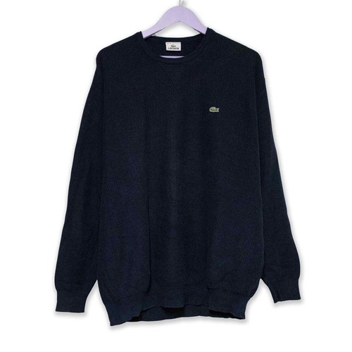 Pull lacoste bleu foncé - bleu,