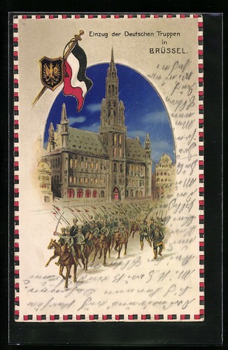 Carte postale bruxelles la - postale,