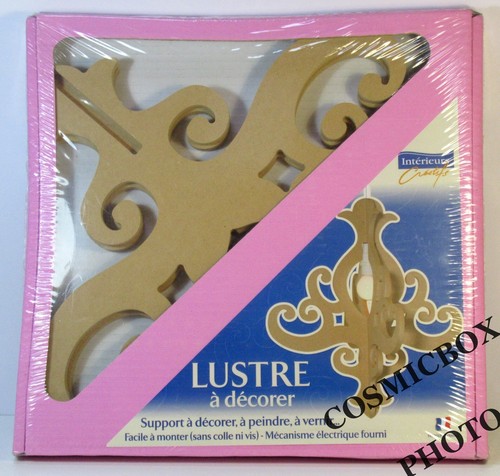 Lustre suspendre bois - lustre, à
