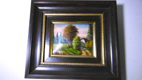 Tableau emaux limoges - emaux,
