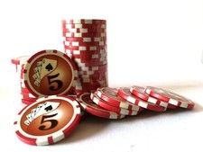75 Jetons Poker Chips Casino