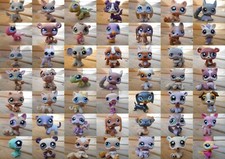 LPS Littlest petshop pet shop chien chat européen dogue colley cat dog rare 