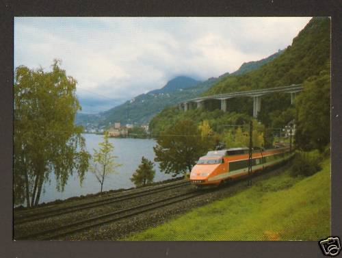 Montreux train tgv - (suisse),