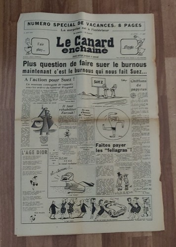 Canard enchaîné 1867 - le, n°1867