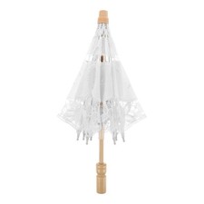  Parapluie de mariée élégant en dentelle, accessoire de photographie de mariage,