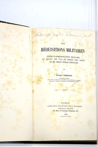 Livre ancien ferrand - livre,
