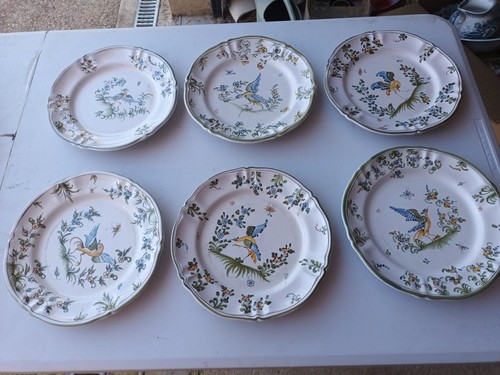 Lot assiettes plates en - assiettes,