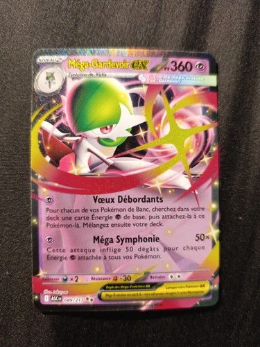 Carte pokémon méga gardevoir - pokémon,