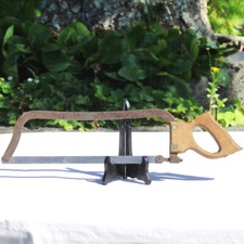 Ancienne scie de boucher modèle Villette