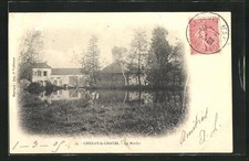 CPA Chenay-le-Chatel, le Moulin 1905 