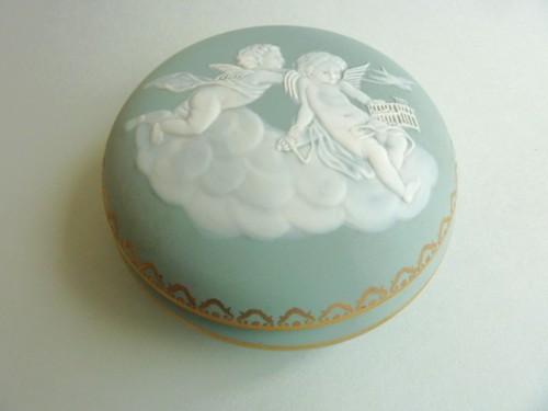 Boite bijoux porcelaine - à, en