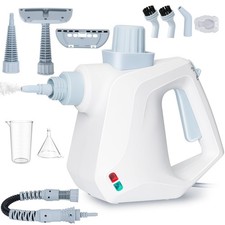 Nettoyeur Vapeur Portable, Nettoyeur Vapeur à Main Multifonction 350 ml, 1000...