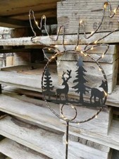 Prise de jardin DEL renne