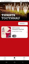 Ticket rugby finale ubb - ticket,